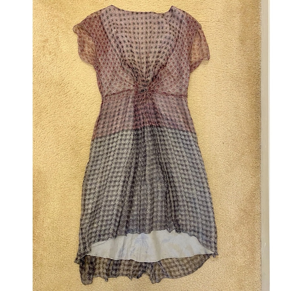 Leon Max 100% silk limited edition dress